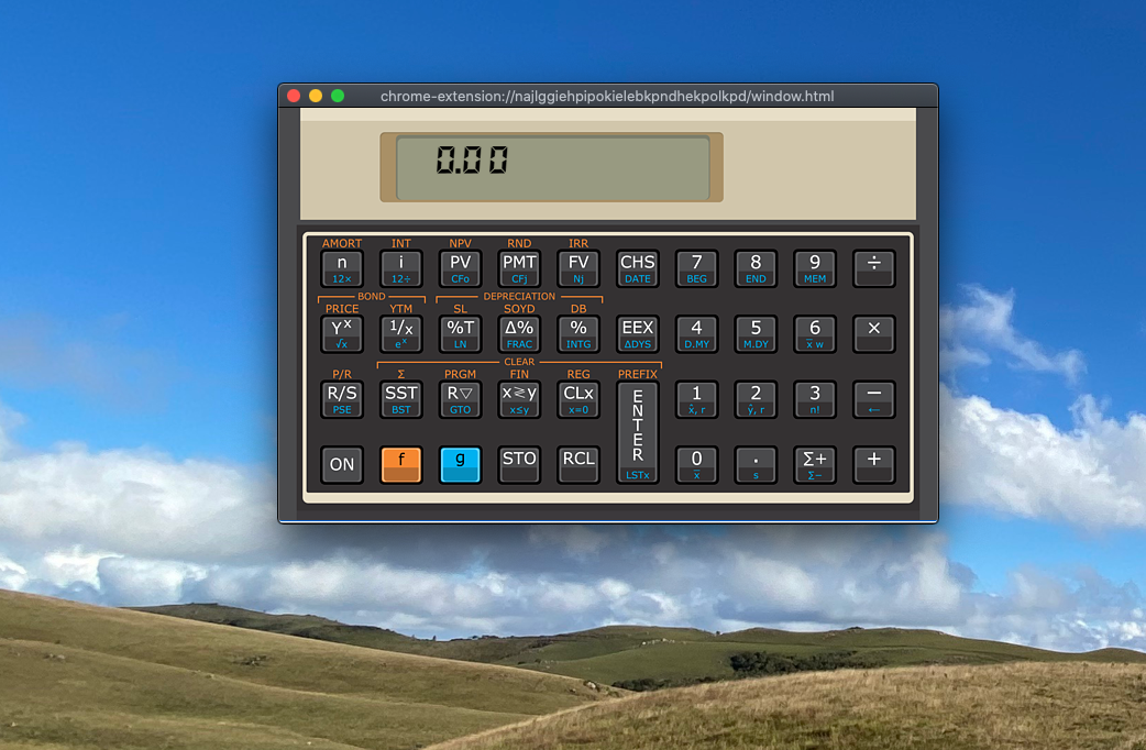 Extensions Calculator