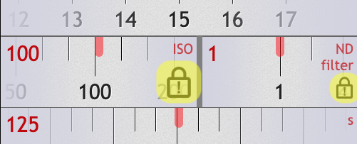 Figure 4: Screenshot of Photo Friend - shutter fully locked (state 3)